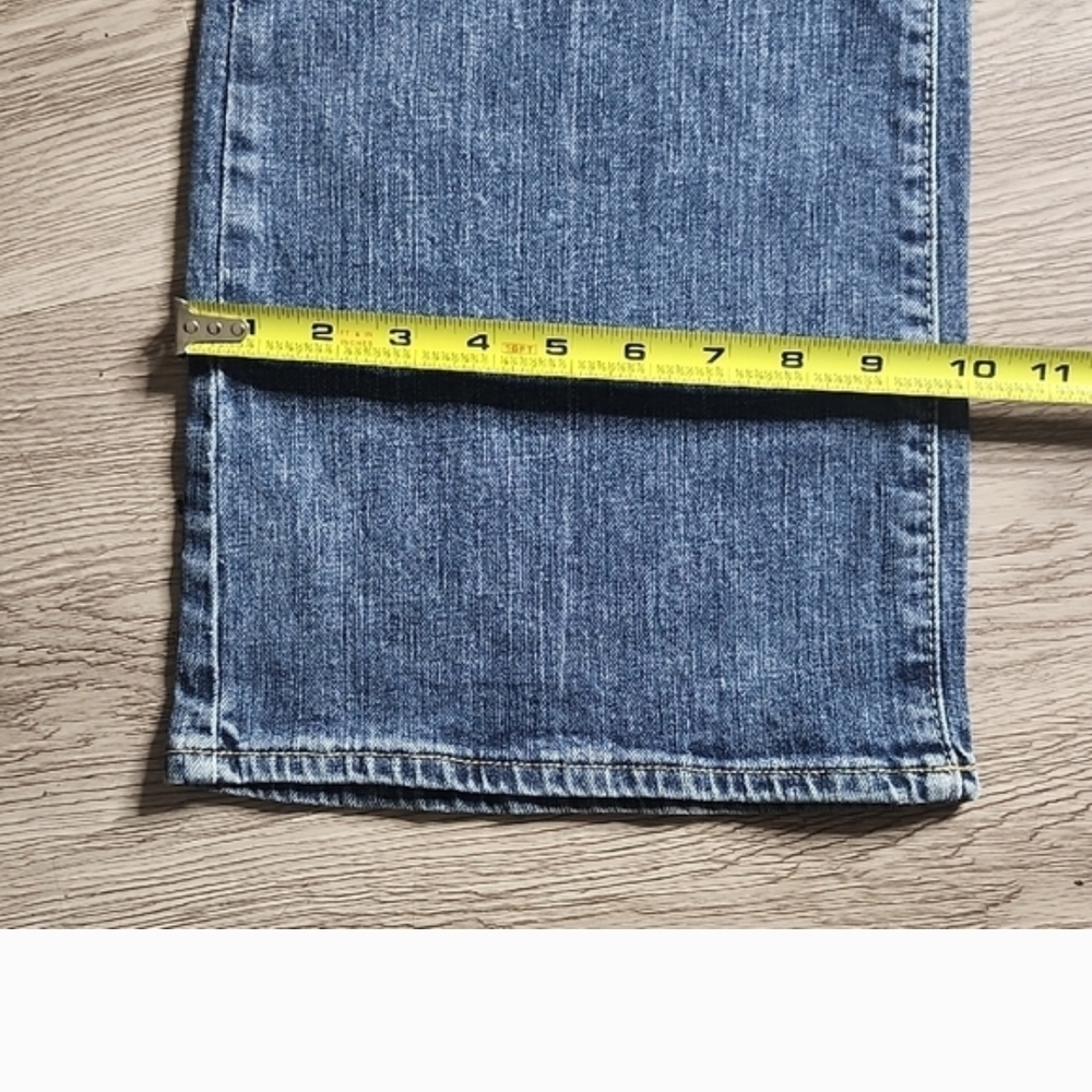 Vigoss Blue Flare Wide Leg Jeans NWOT - Picture 6 of 11